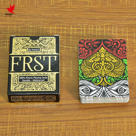 パーソナライズされたトランプ ロゴ カスタム ゲーム カード (63 x 88mm)