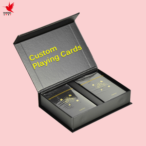 カスタム ダブル ボックス ポーカー カード トランプ 